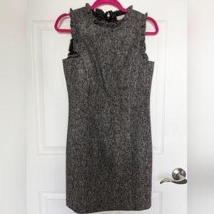 NWT LOFT Ruffle Trim Sleeveless Dress Size 4